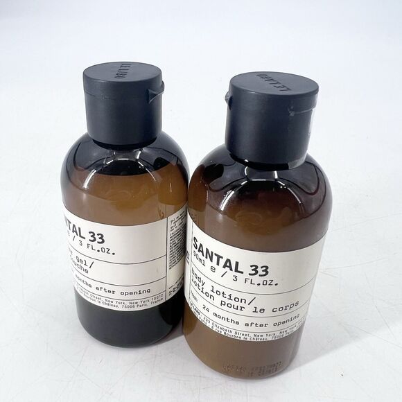Le Labo Santal 33 Shower Gel & Body Lotion Travel Size 3 fl oz - Picture 3 of 4